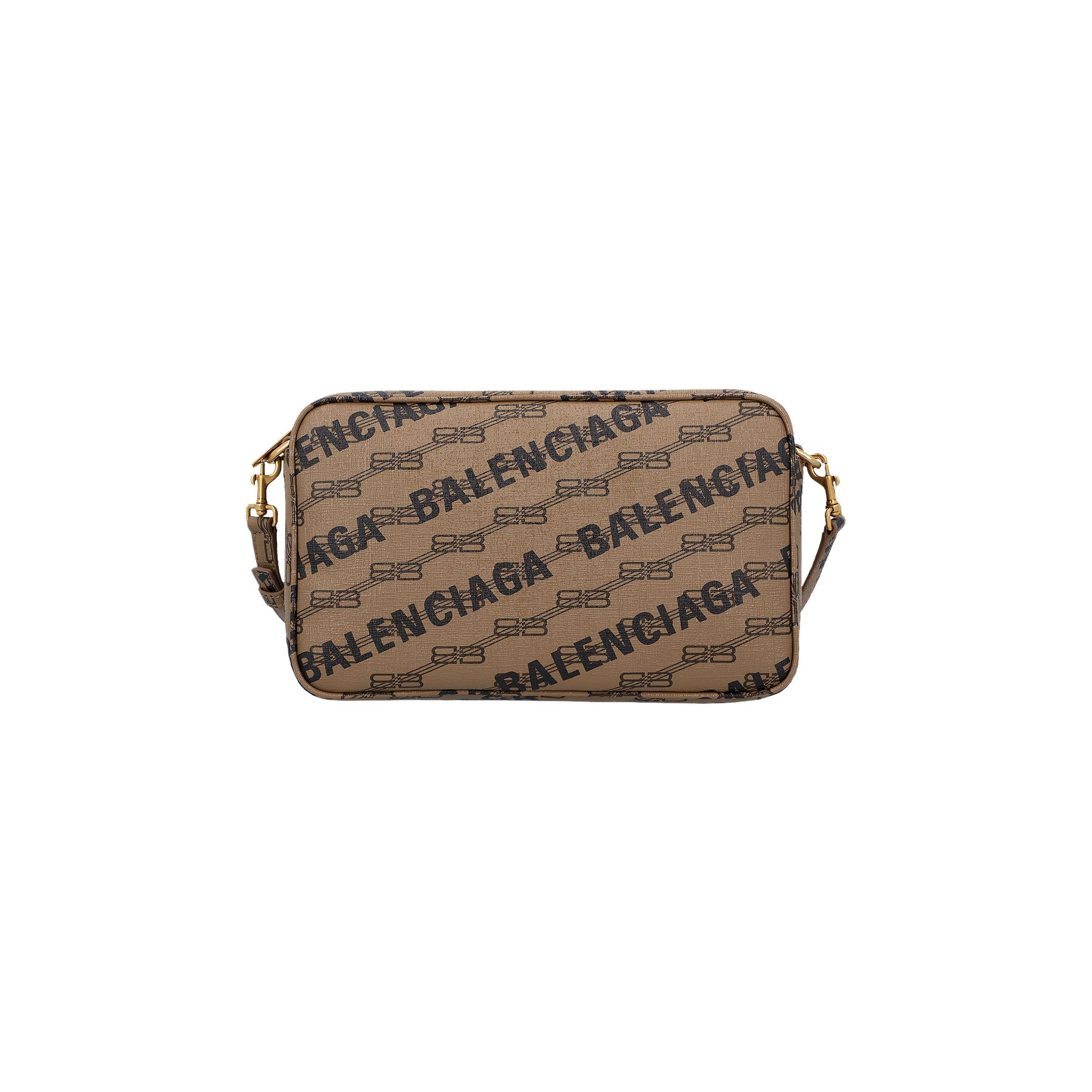 Pre-owned Balenciaga Signature Medium Camera Bag 'black'