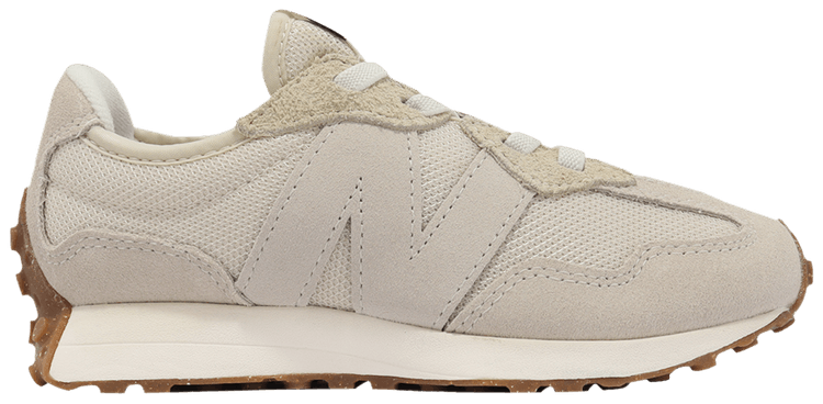 New Balance 327 Bungee Lace Little Kid Wide Incense Moonbeam