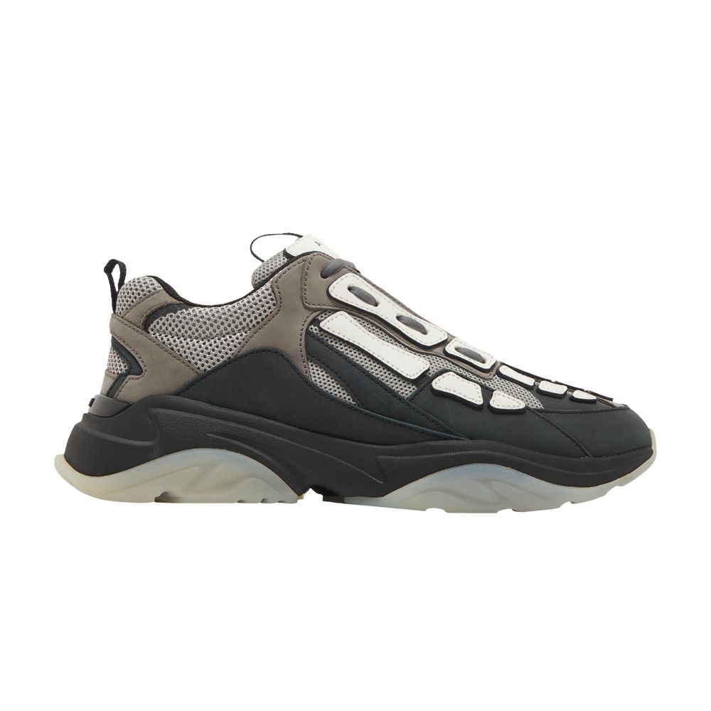 Pre-owned Amiri Bone Runner 'black Grey' | Men's Size 46