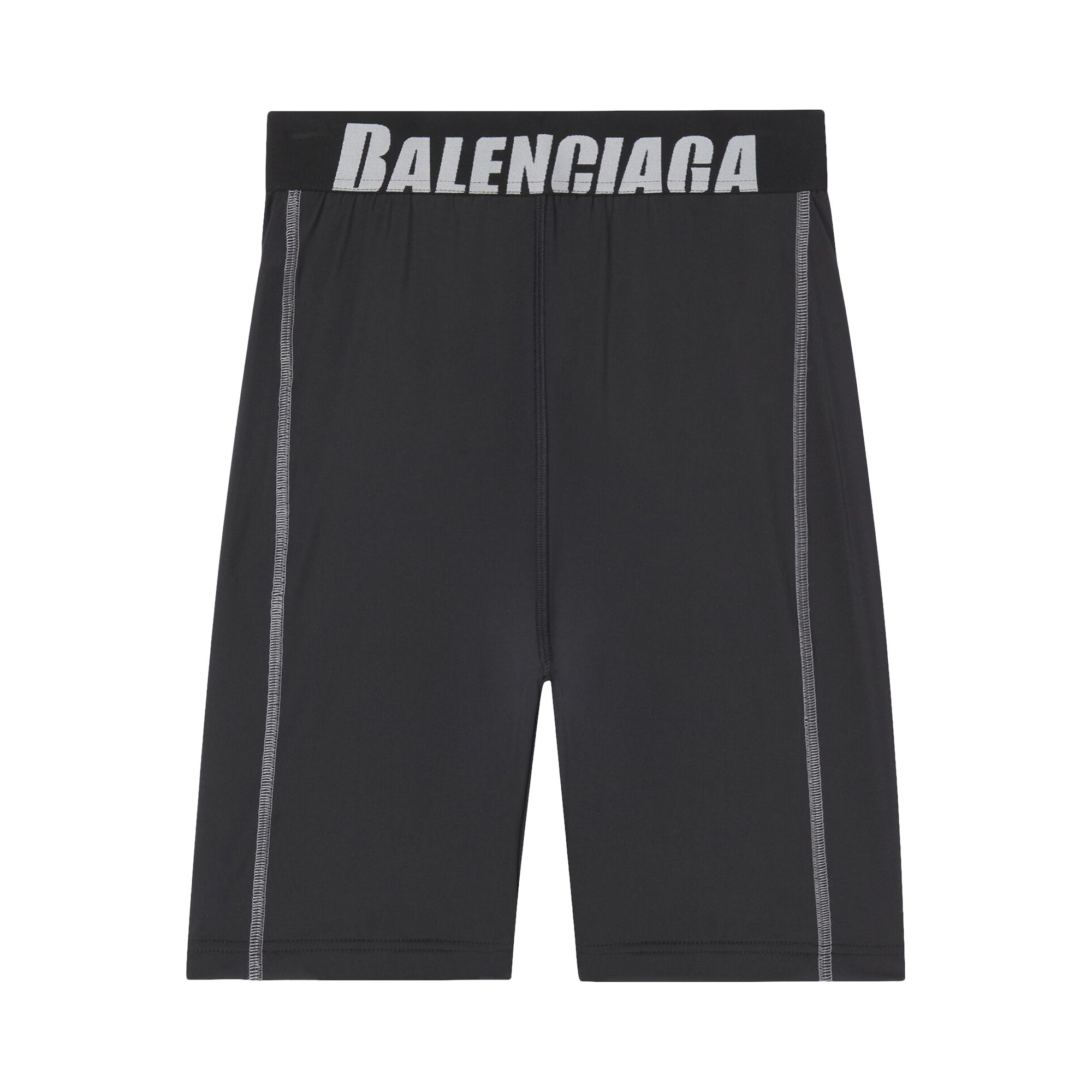 Pre-owned Balenciaga Cycling Shorts 'black/grey'