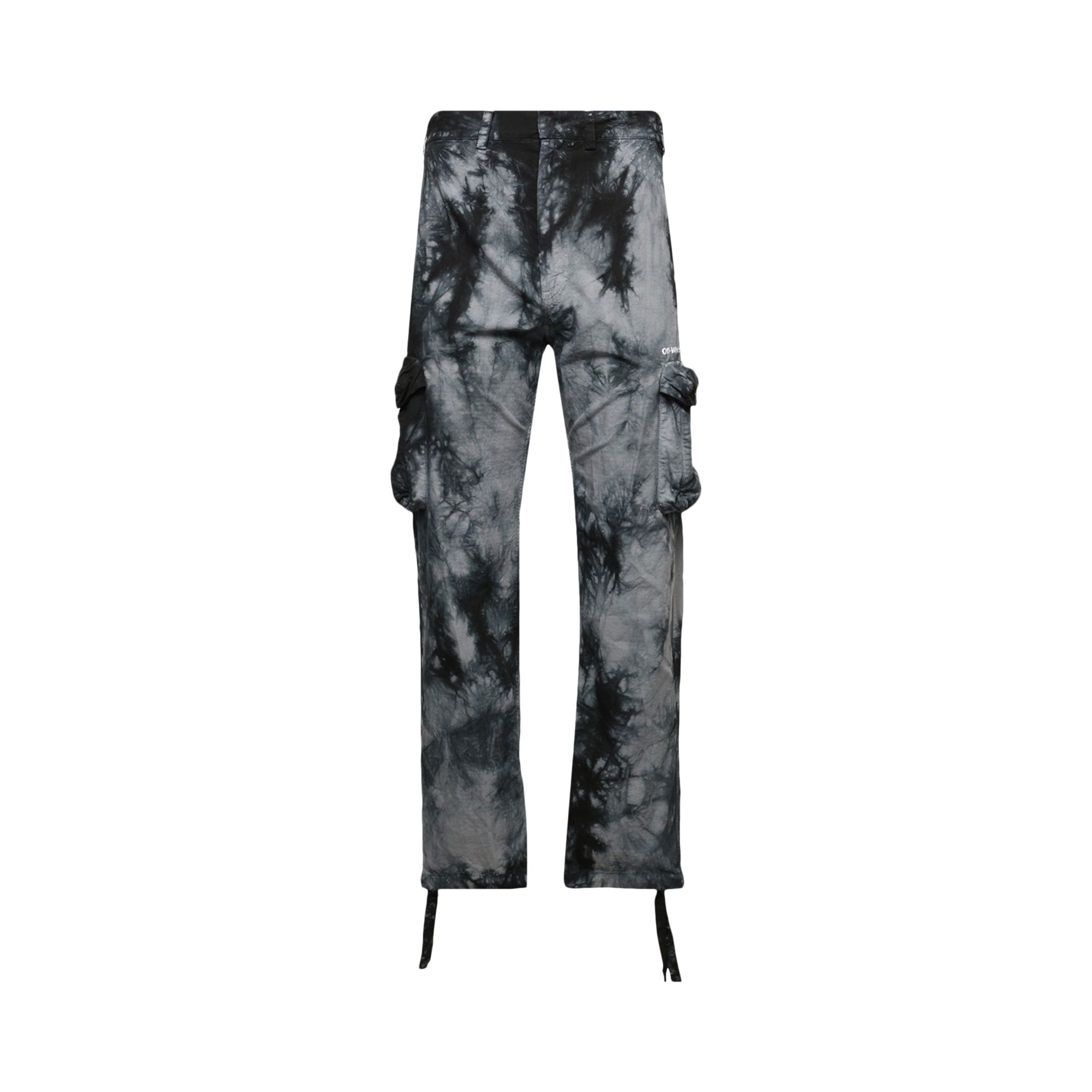 Off-White Bounce Tie Dye Ripstop Cargo Pants 'Warm Grey' | Men's Size M