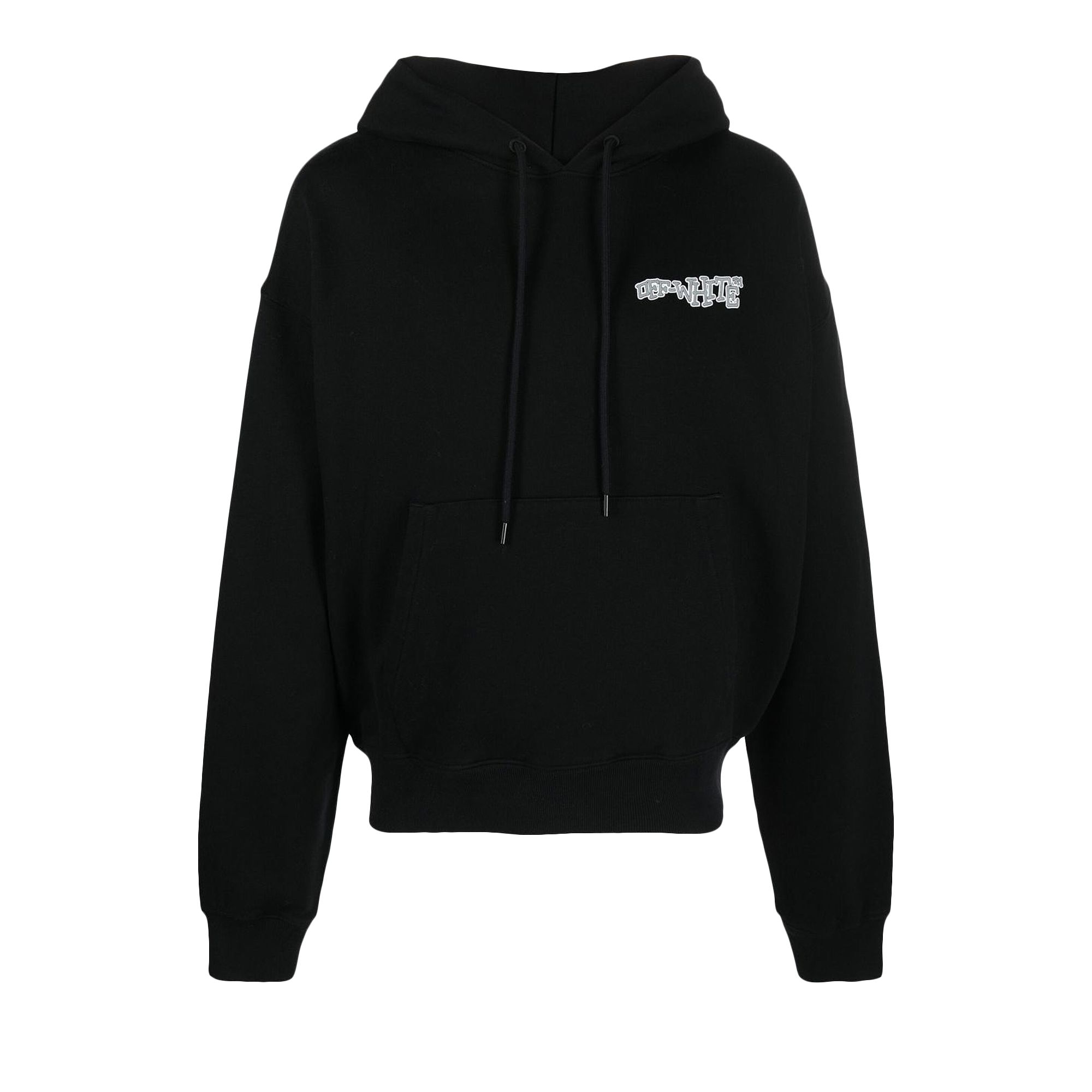 Off-White Carlos Arrow Over Hoodie 'Black/White' | Men's Size M