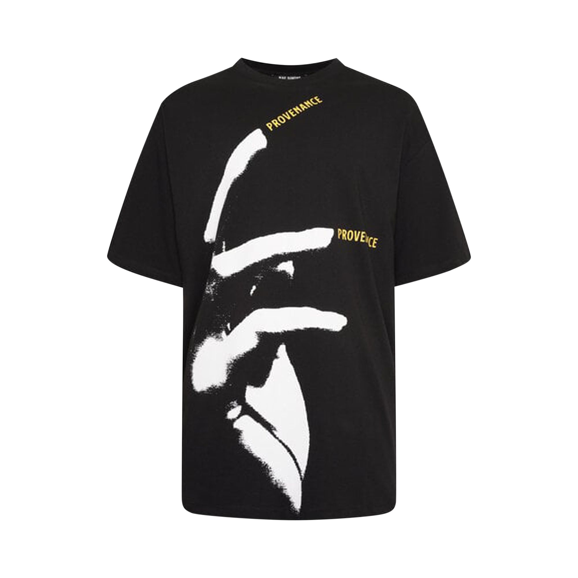 Pre-owned Raf Simons Overzised T-shirt With Nails Print Front And Back 'black' | Men's Size M