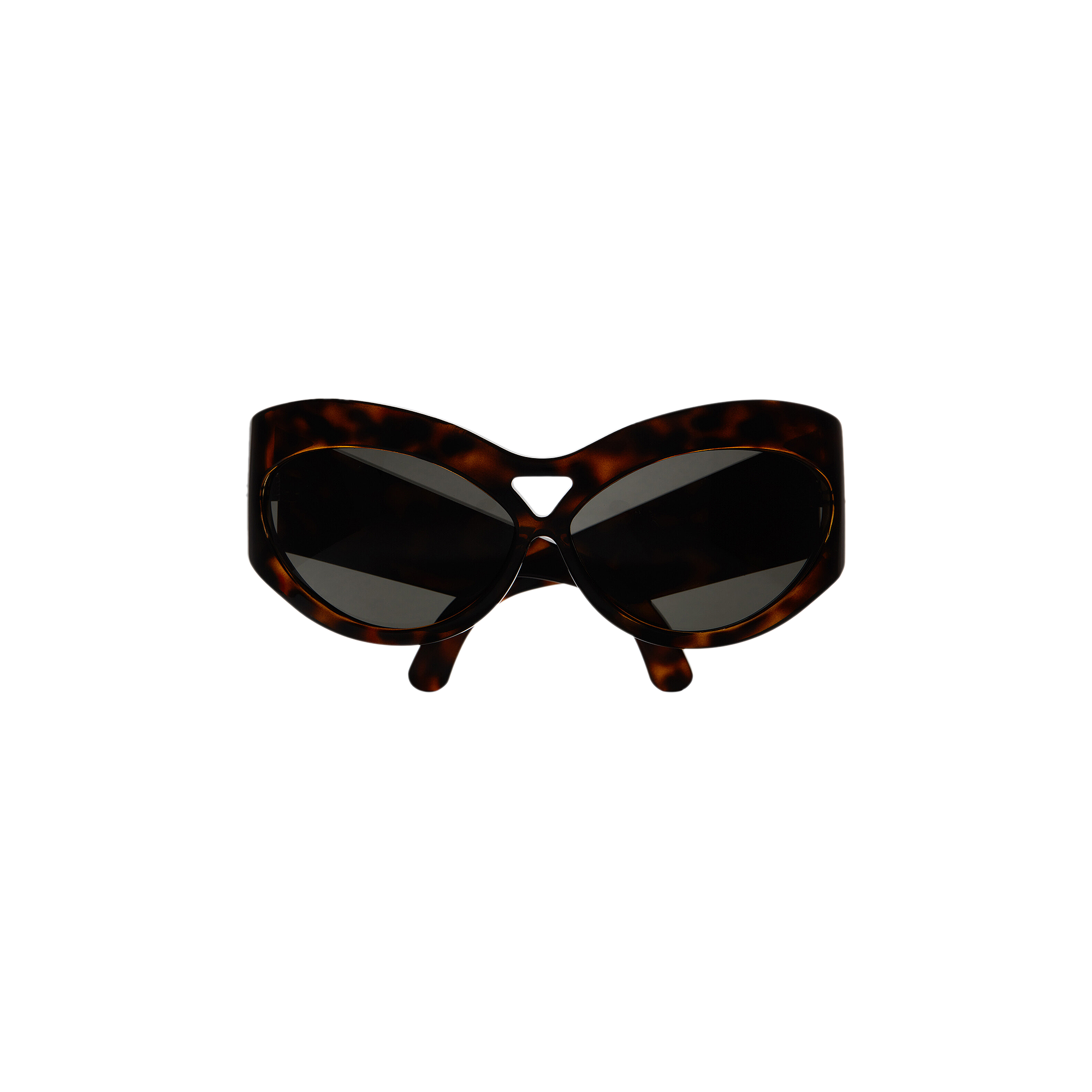 Pre-owned Saint Laurent Sunglasses 'havana' In Brown