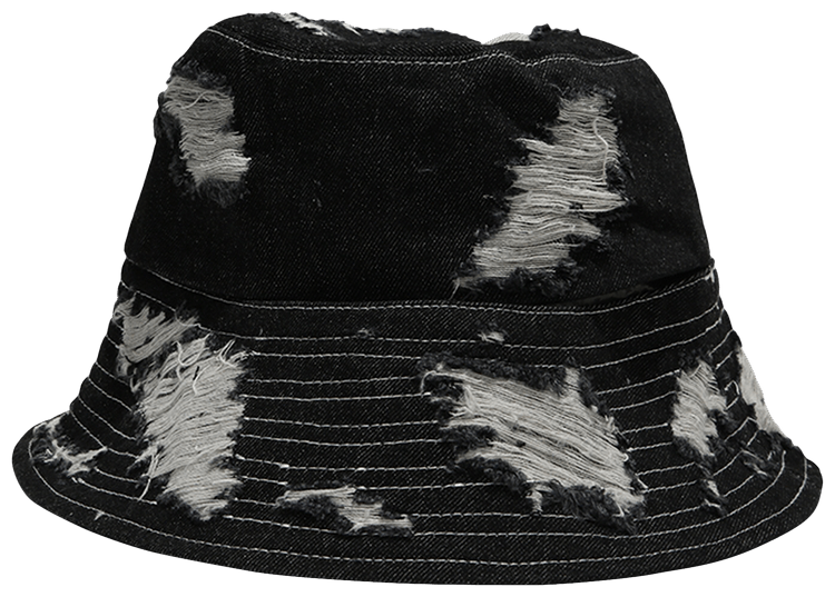 WHO DECIDES WAR バケットハット デニム ブラック 25SS 新作】UNISEX デニムバケットハット インディゴ