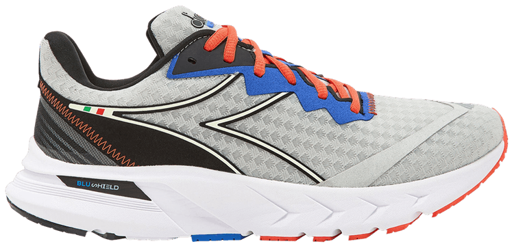 Diadora Mythos Blushield Volo 2 Silver Blue Orange