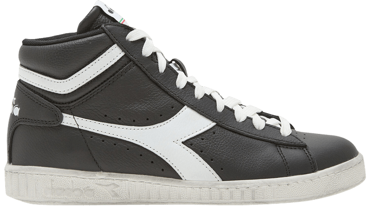 Diadora Game L High Waxed Black Cloud Dancer
