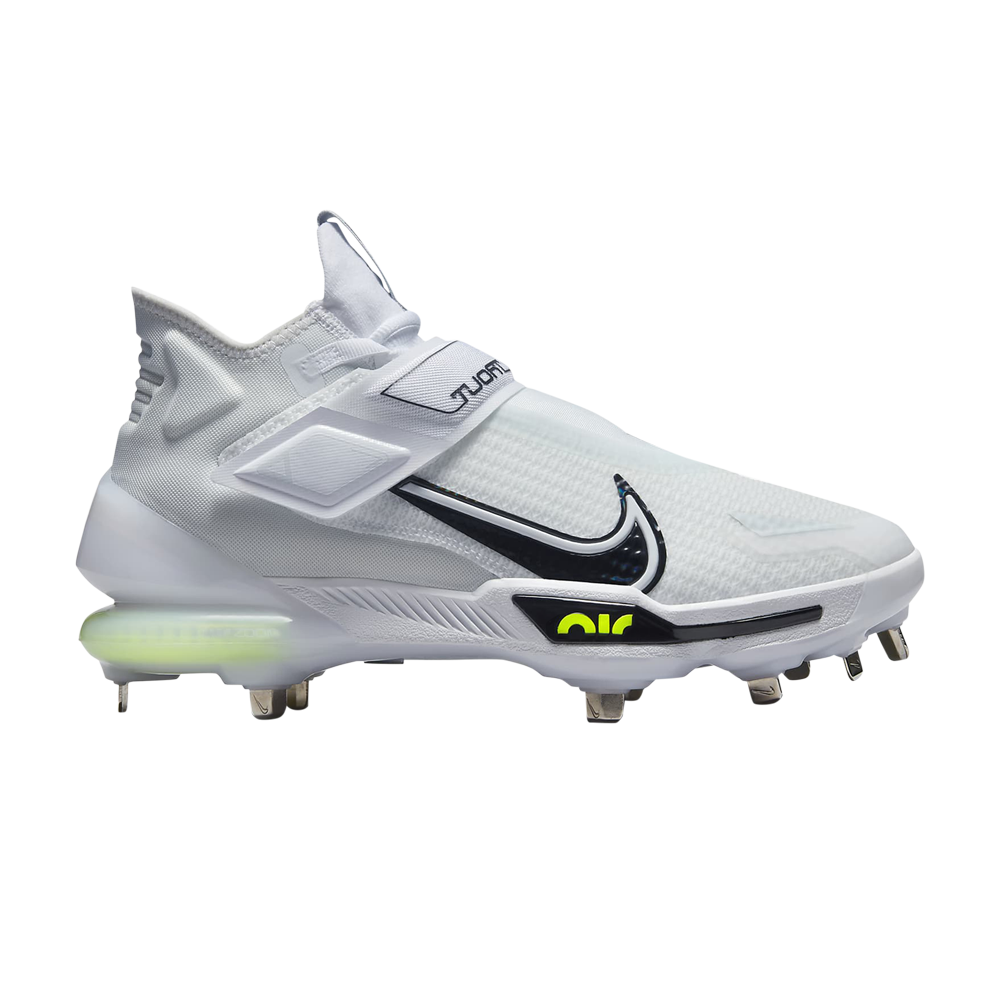 Pre-owned Nike Force Zoom Trout 8 Elite 'white Black Volt'