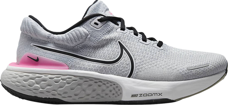 ZoomX Invincible Run Flyknit 2 'Light Smoke Grey Hyper Pink'