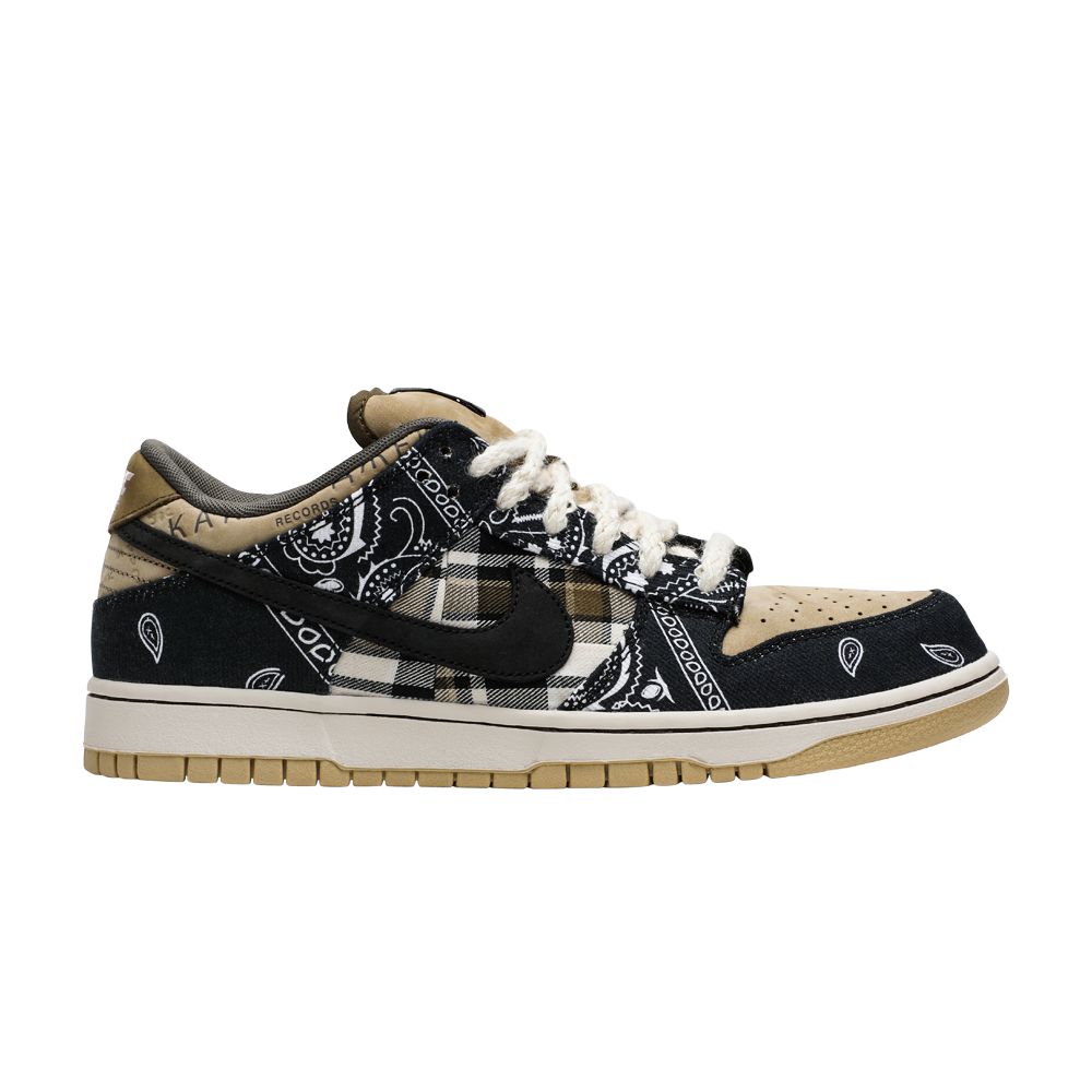 Nike Travis Scott x Dunk Low Premium QS SB 'Cactus Jack' | Black | Men's Size 7