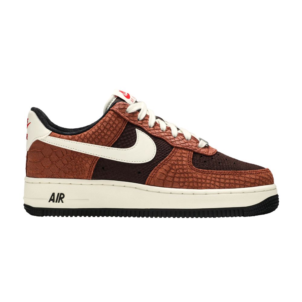 Nike Air Force 1 Low PRM 'Red Bark' | Brown | Men's Size 11.5