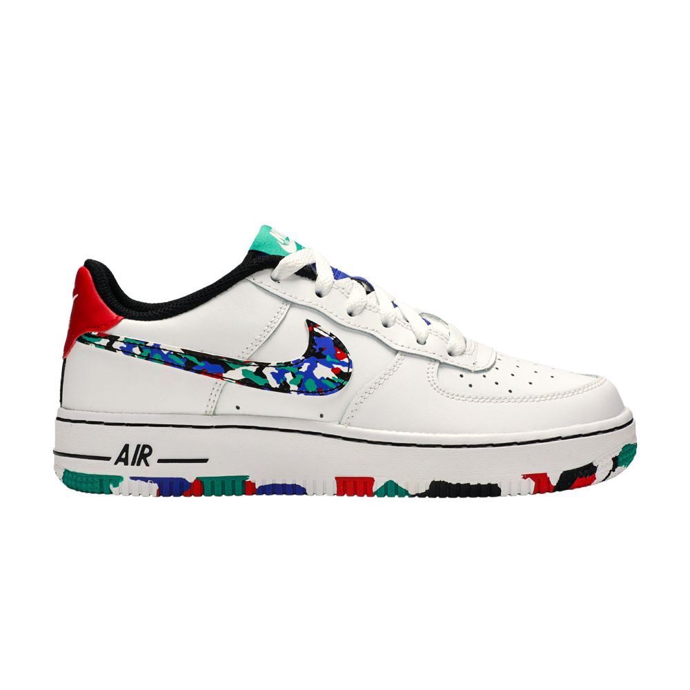 Nike Air Force 1 Low GS 'Crayon White Multi' | Kid's Size 4