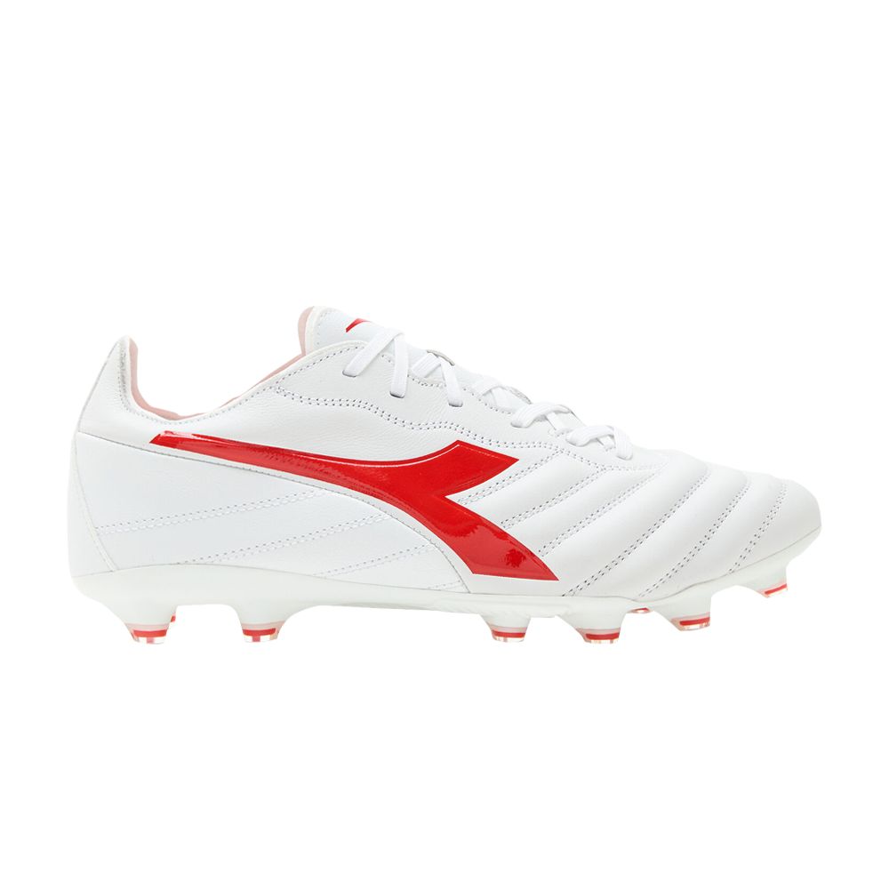 Diadora Brasil Elite 2 LT LP12 'White Milano Red' | Men's Size 11.5 - 101-179061-C9981