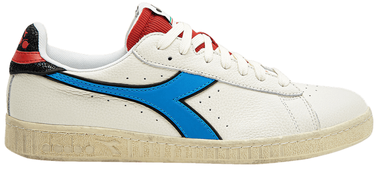 Diadora Game L Low Icona White Malibu Blue