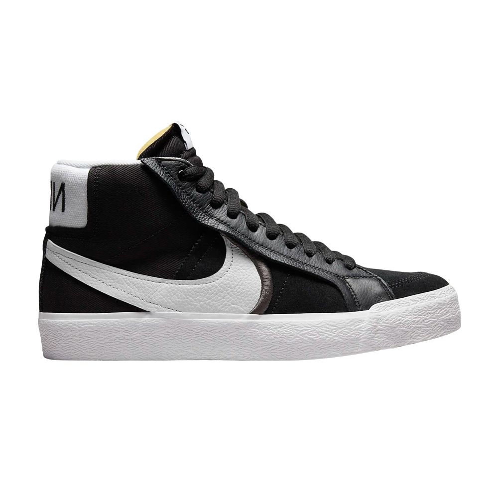 Nike Zoom Blazer Mid Premium SB 'Oversized Swoosh - Black' | Men's Size 10