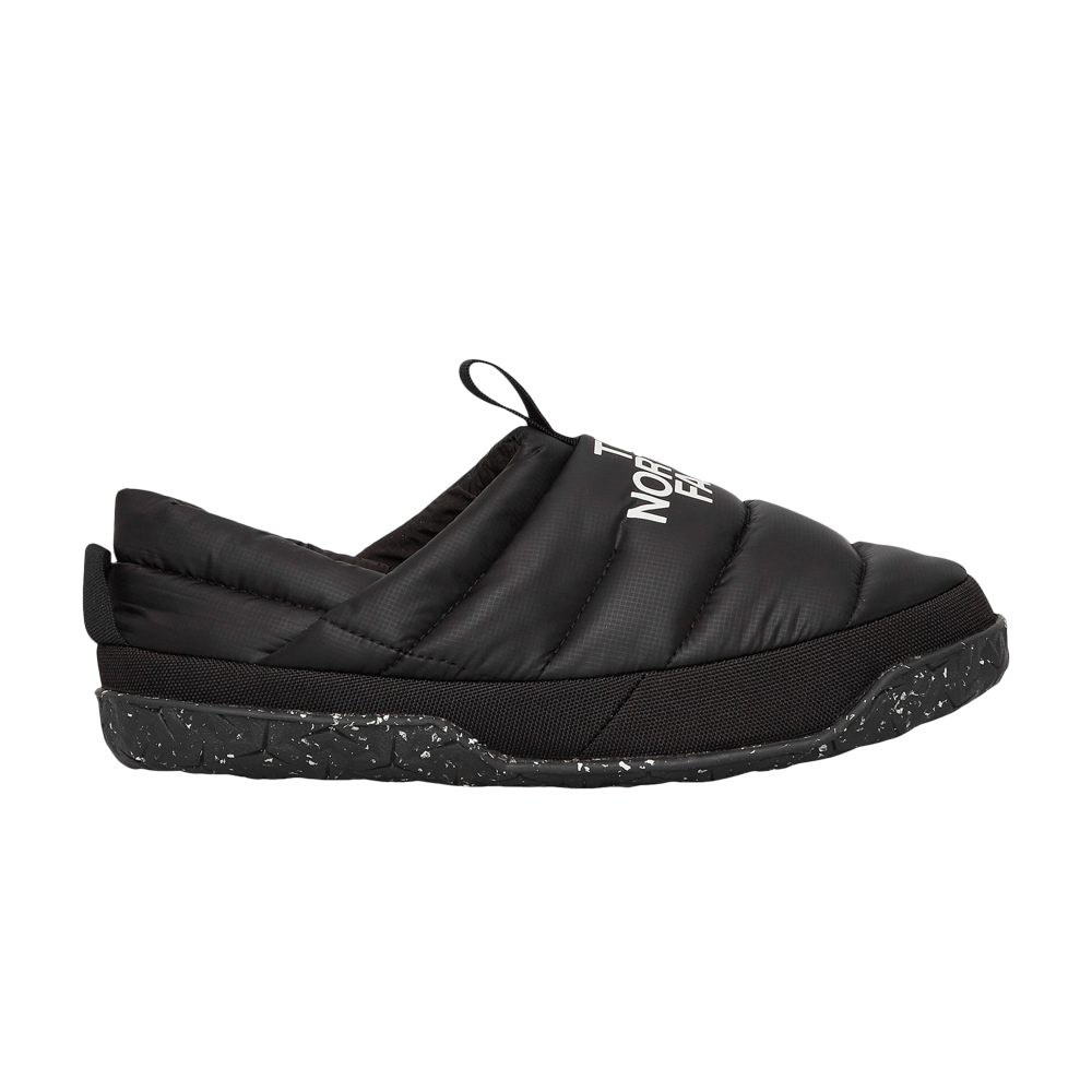 Pre-owned The North Face Nuptse Mule 'black White Speckled'