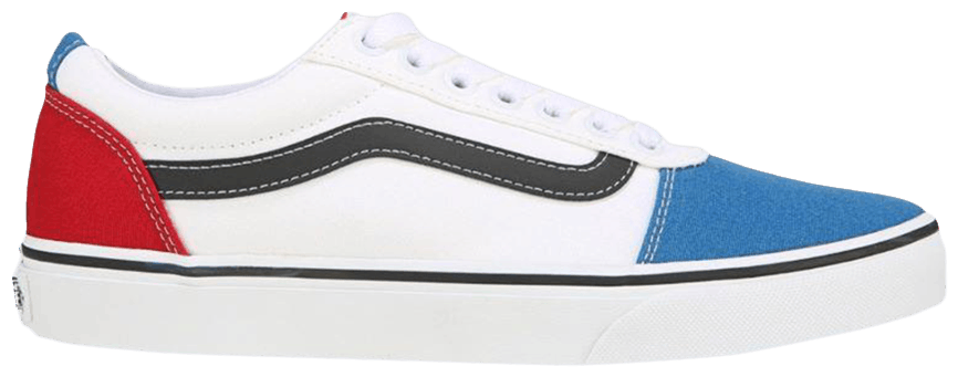 Buy Ward 'Color Block White Blue Red' VN0A38DM0SK GOAT