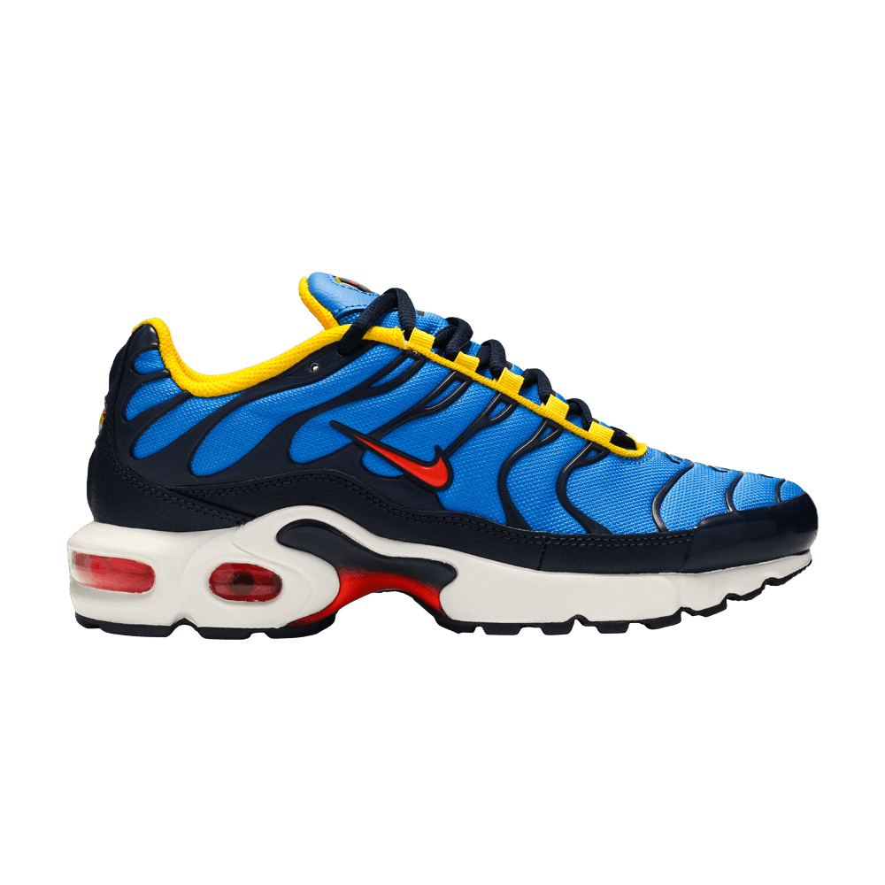 nike air max plus overbranding lime blast