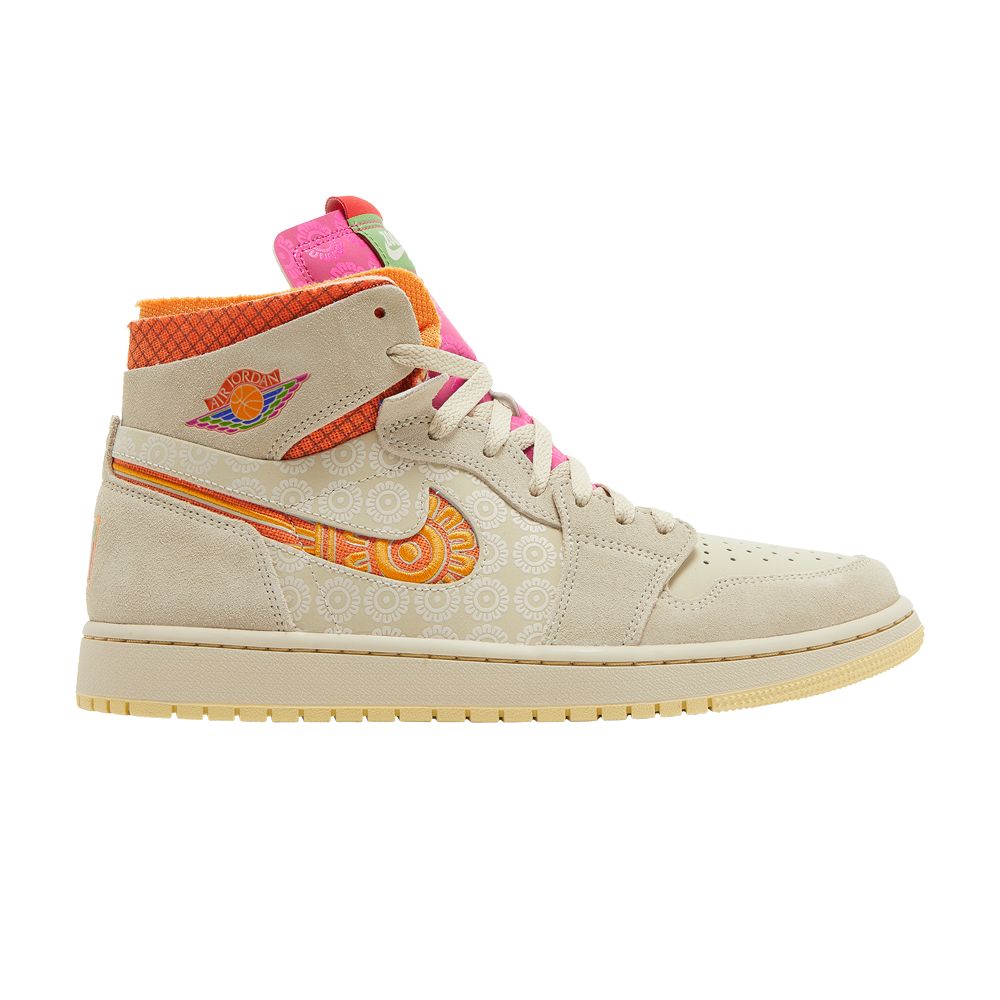 Air Jordan 1 High Zoom Comfort 'Somos Familia' | Tan | Men's Size 10.5