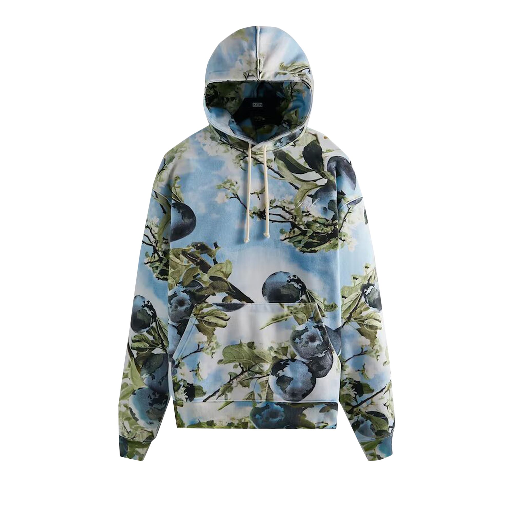 Kith NY To The World Hoodie 'Majestic' | Blue | Men's Size XL