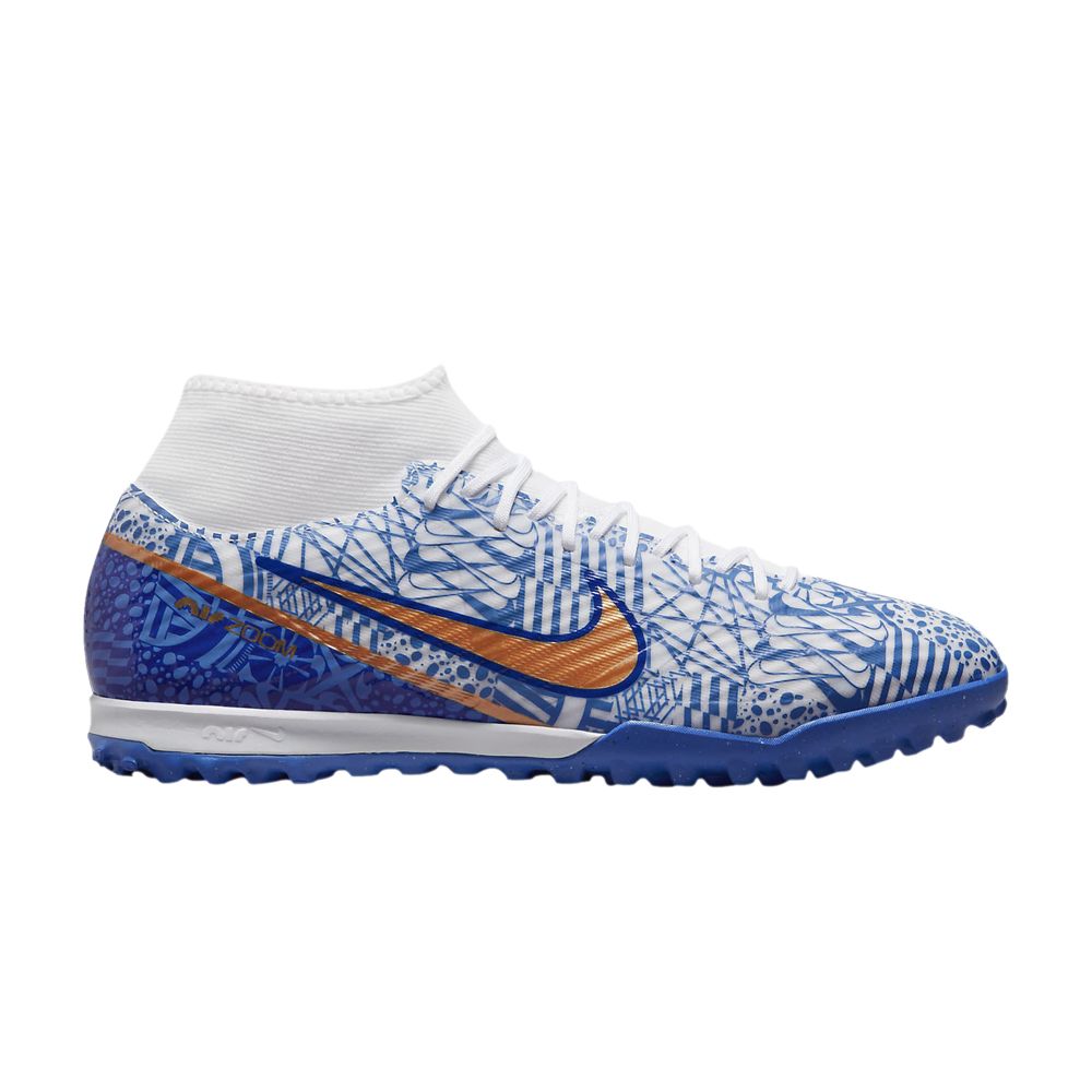 Nike Zoom Mercurial Superfly 9 Academy CR7 TF 'Azulejo' | Blue | Men's Size 6
