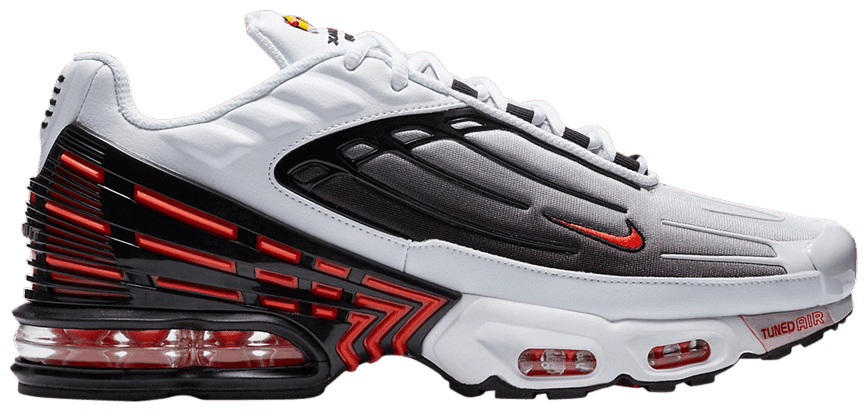 white and orange air max plus