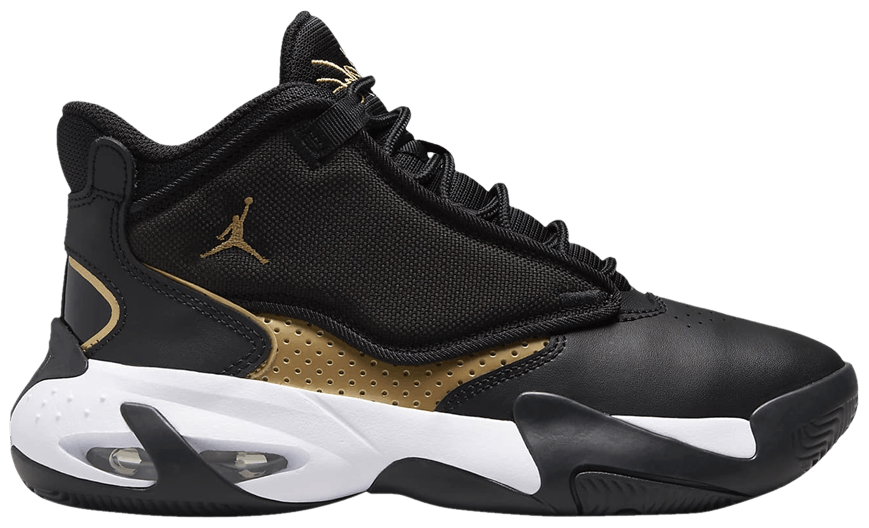 jordan max aura black and gold