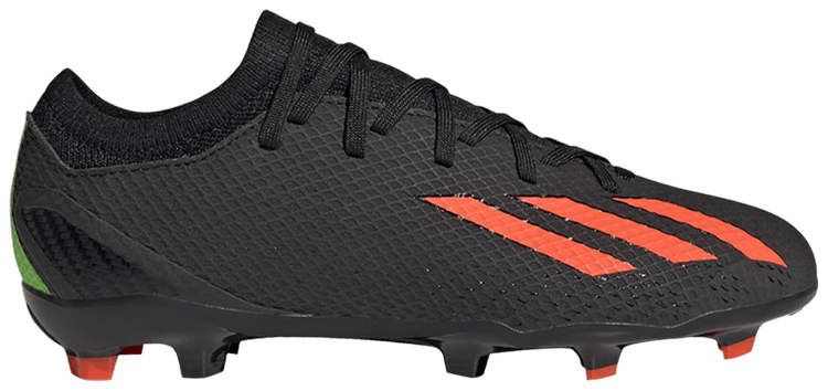 Adidas X Speedportal3 FG J Black Solar Red