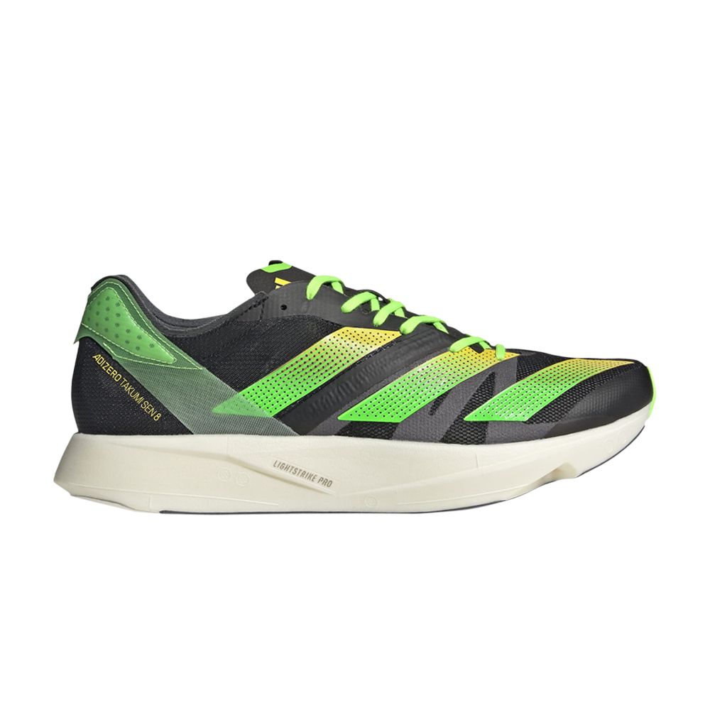 ADIDAS ORIGINALS ADIZERO TAKUMI SEN 8 'BLACK SOLAR GREEN'