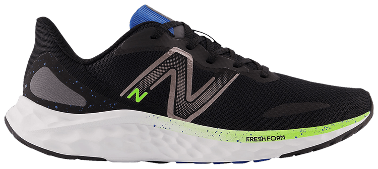 New Balance Fresh Foam Arishi v4 4E Wide Black Pixel Green