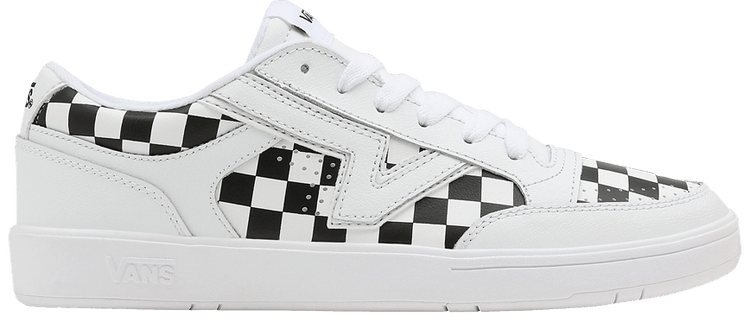 Vans Lowland CC Checkerboard   White Black