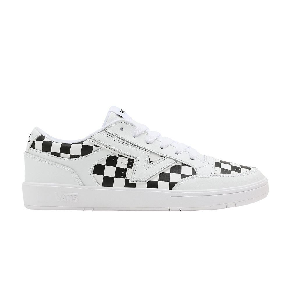 VANS LOWLAND CC 'CHECKERBOARD - WHITE BLACK'