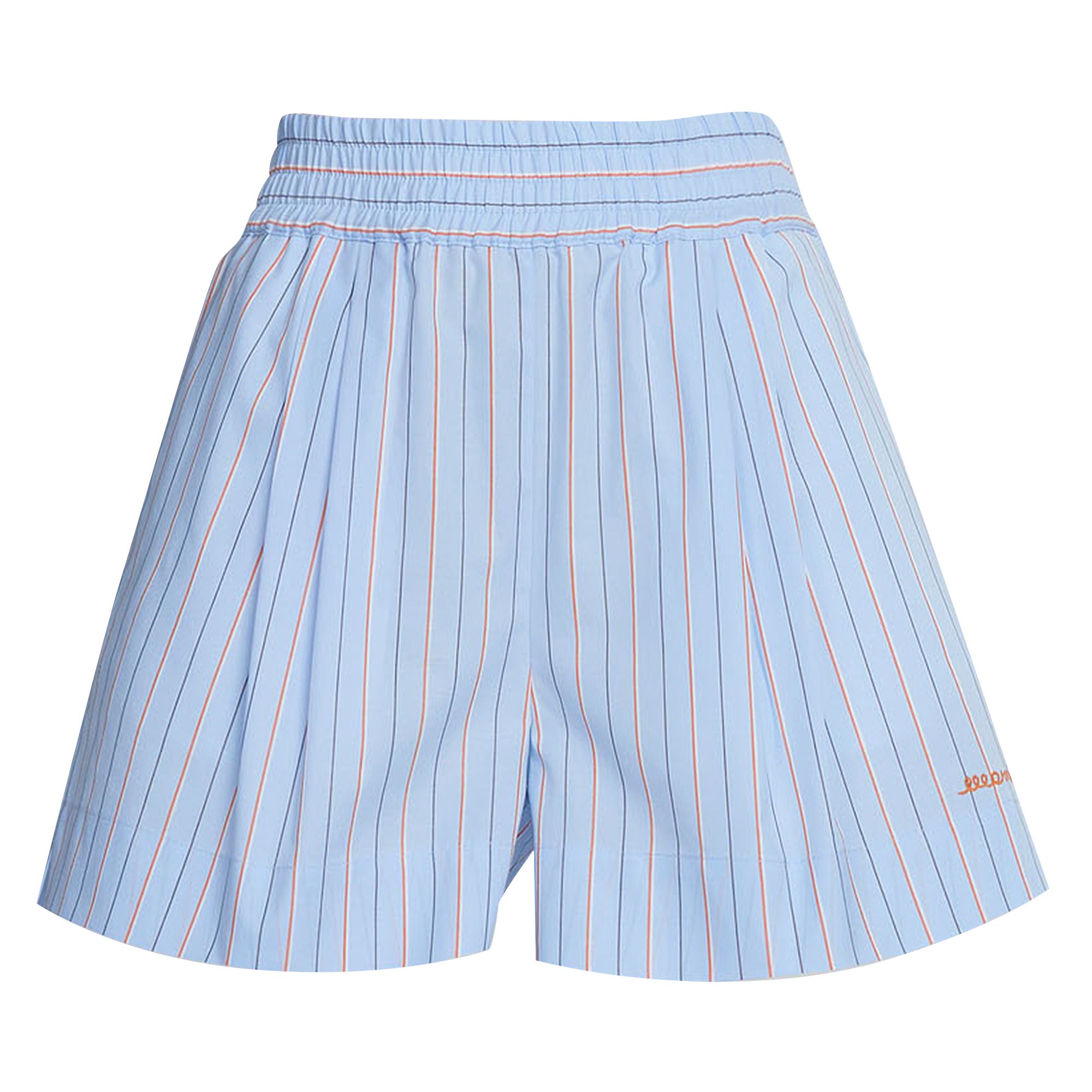 Pre-owned Marni Boxer Shorts 'iris Blue' | Women's Size 38