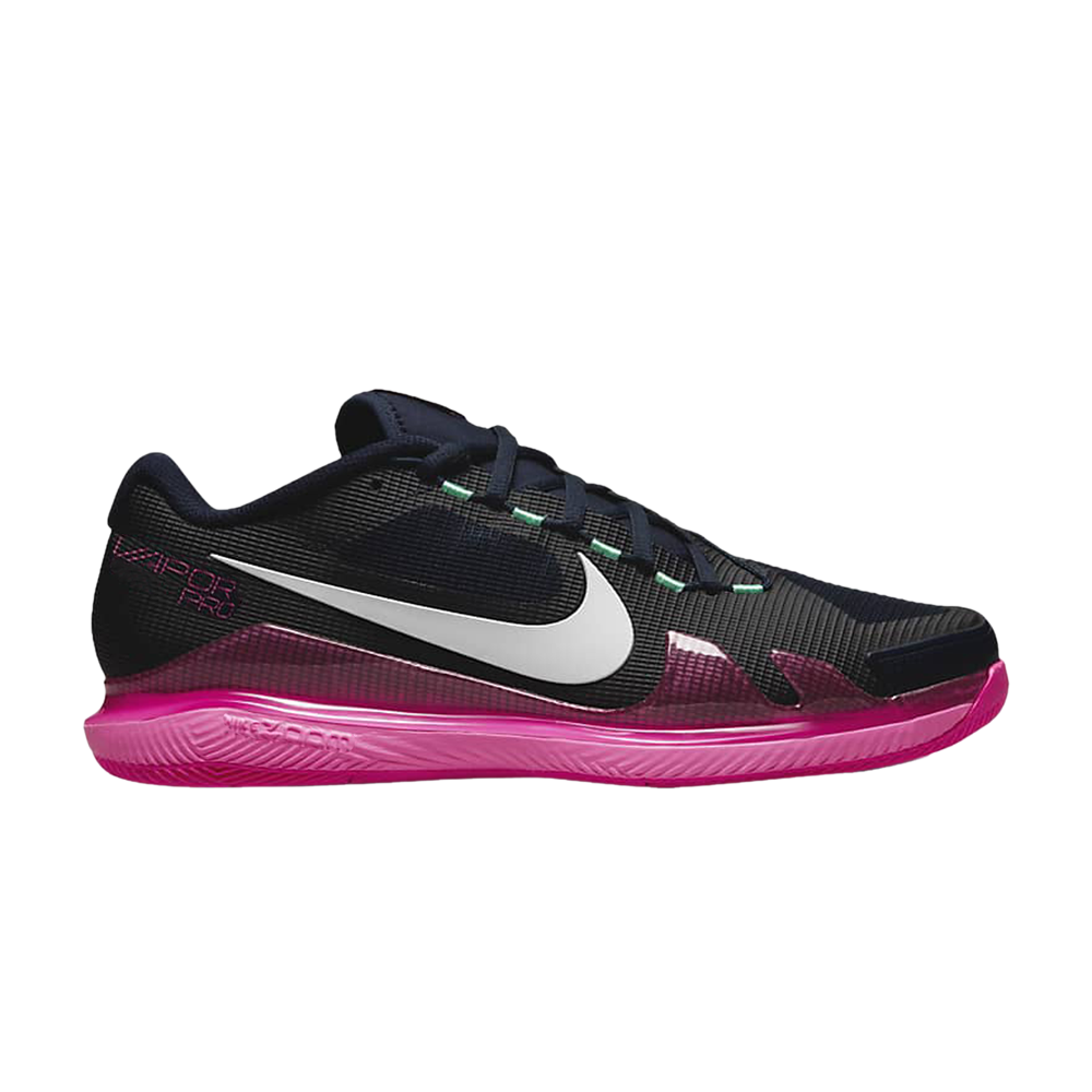 Pre-owned Nike Air Zoom Vapor Pro 'obsidian Hyper Pink' In Blue