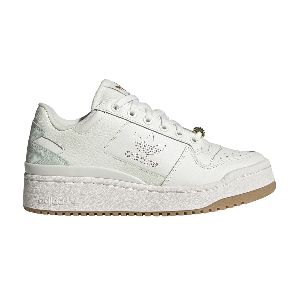 Pre-owned Adidas Originals Wmns Forum Bold 'white Linen Green'