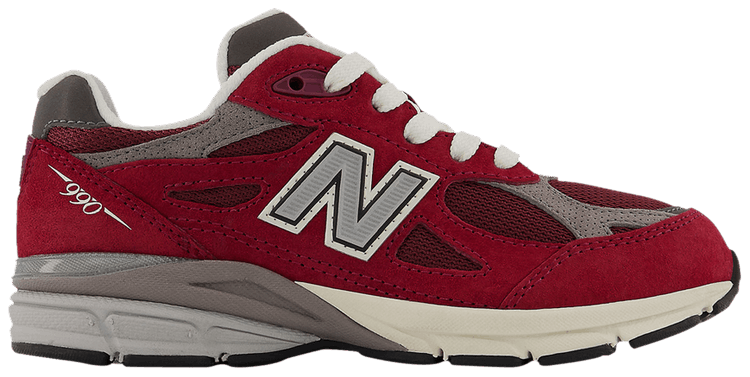 Teddy Santis x New Balance 990v3 Little Kid Wide Scarlet Marblehead