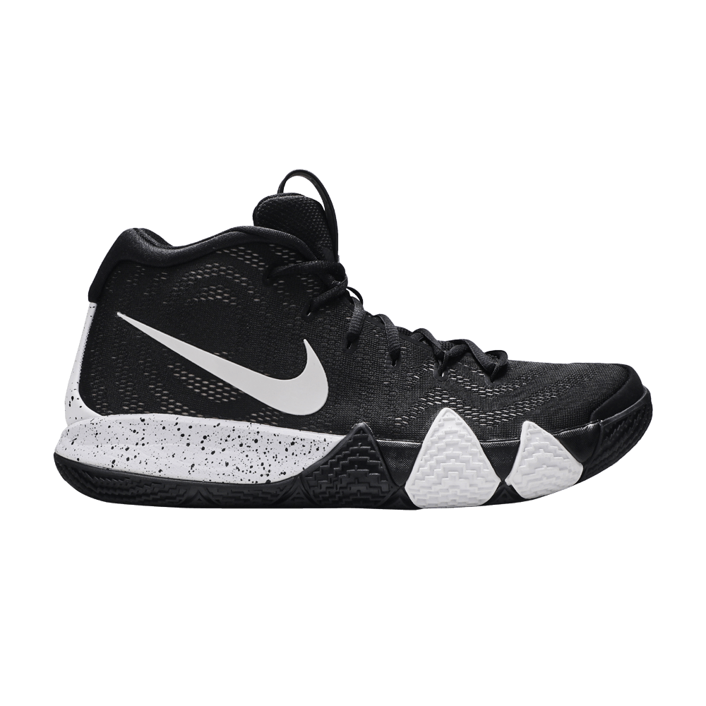 kyrie 4 black metallic silver