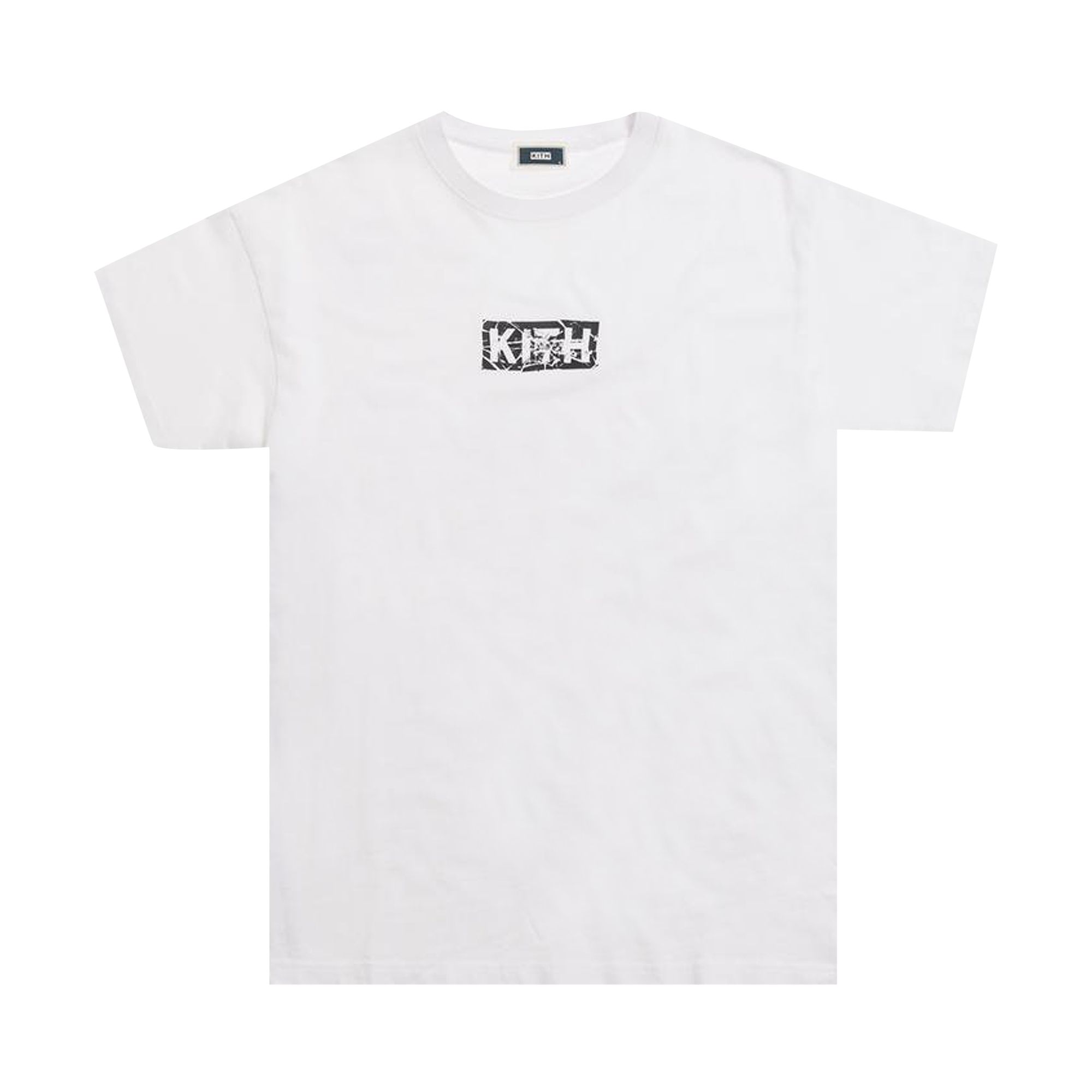Pre-owned Kith Splintered Logo T-shirt 'white' | Men's Size L