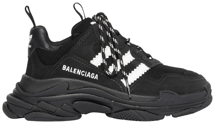 Adidas x Balenciaga Triple S Sneaker Kids 'Black'