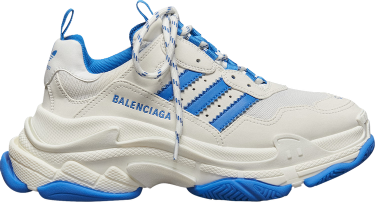 Balenciaga x Adidas Triple S Sneaker 'White Blue'