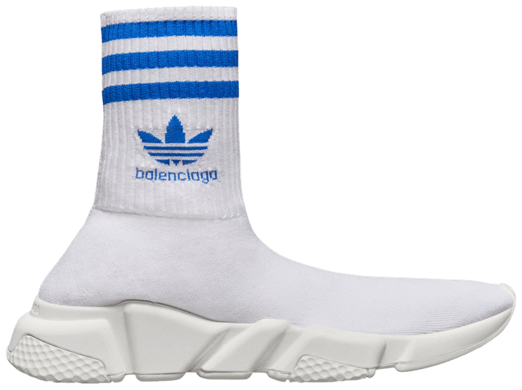 Balenciaga x Adidas Wmns Speed Sneaker White Blue