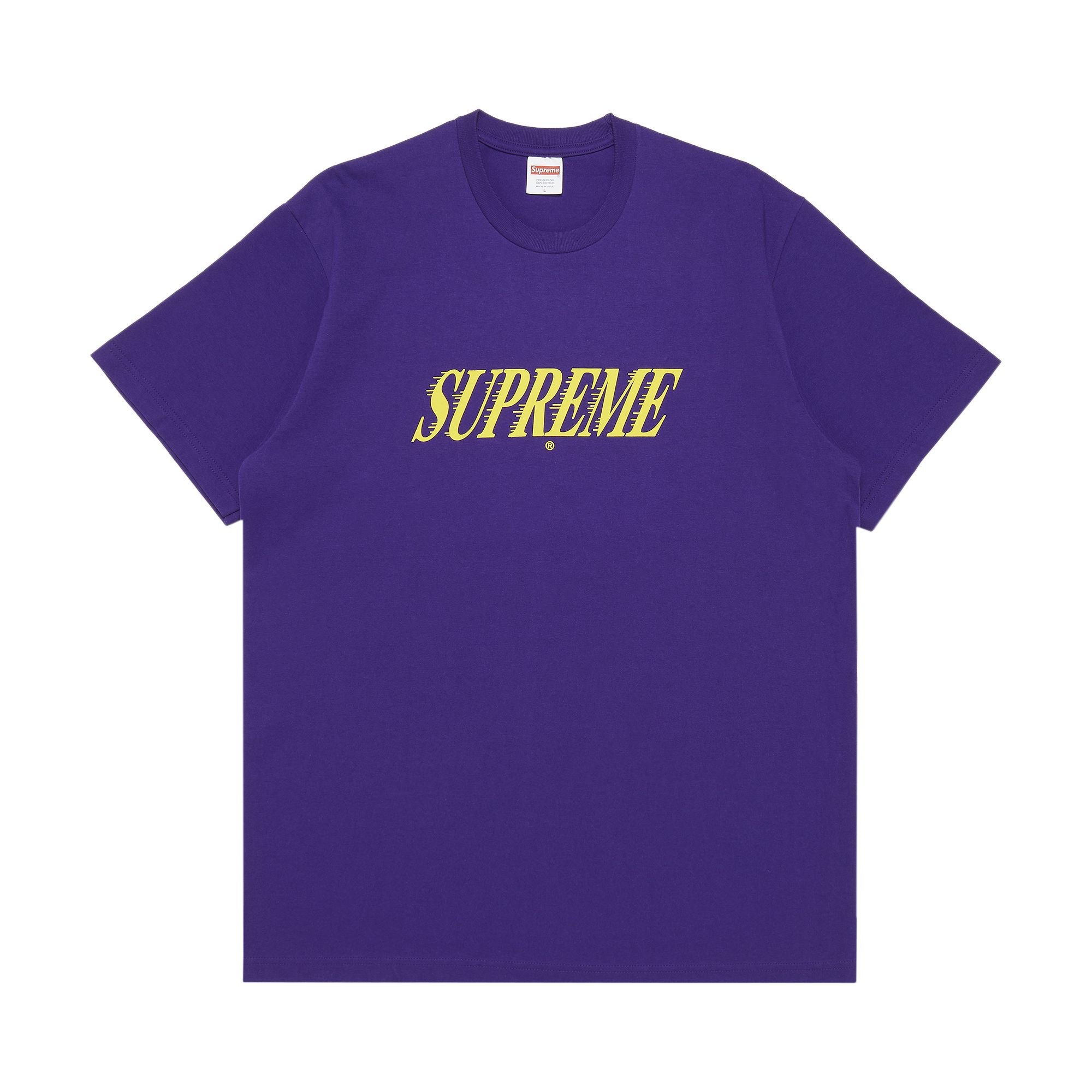 Supreme Slap Shot Tee 'Purple' | Men's Size XL