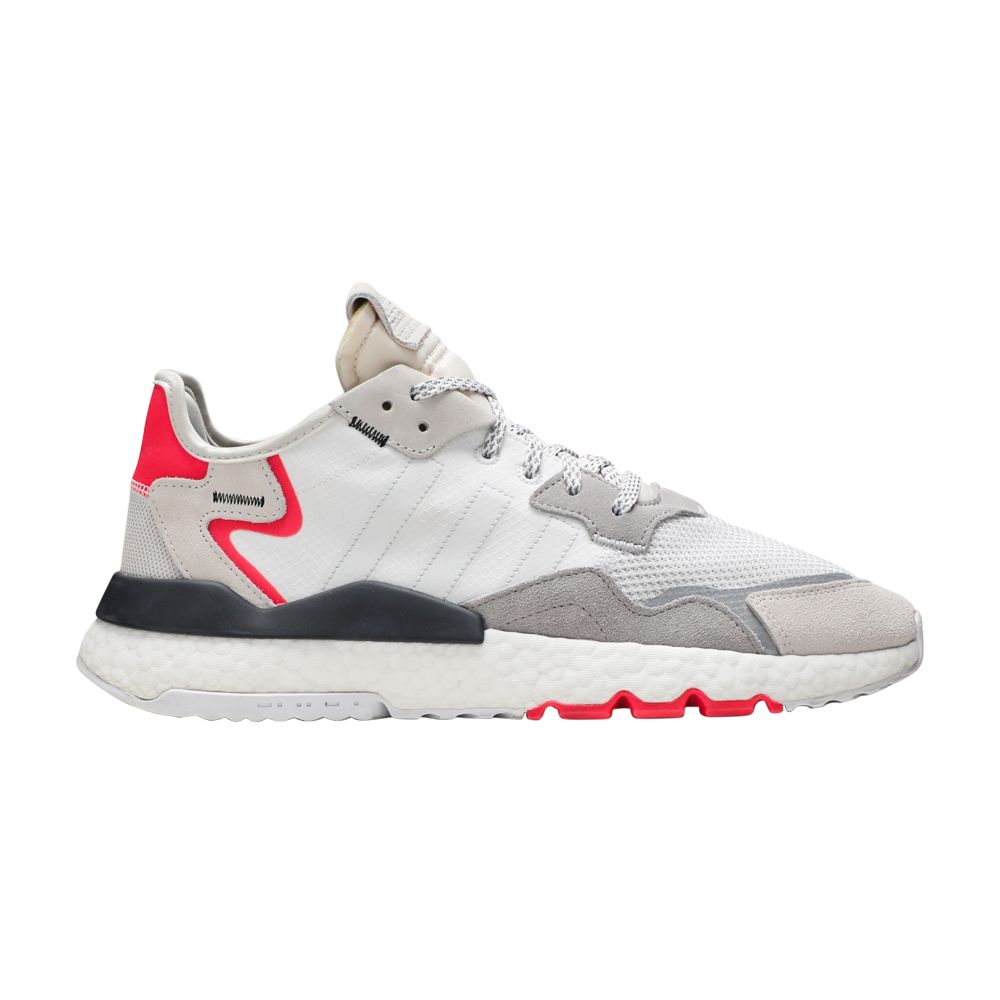 adidas Nite Jogger 'White Shock Red' | Men's Size 10