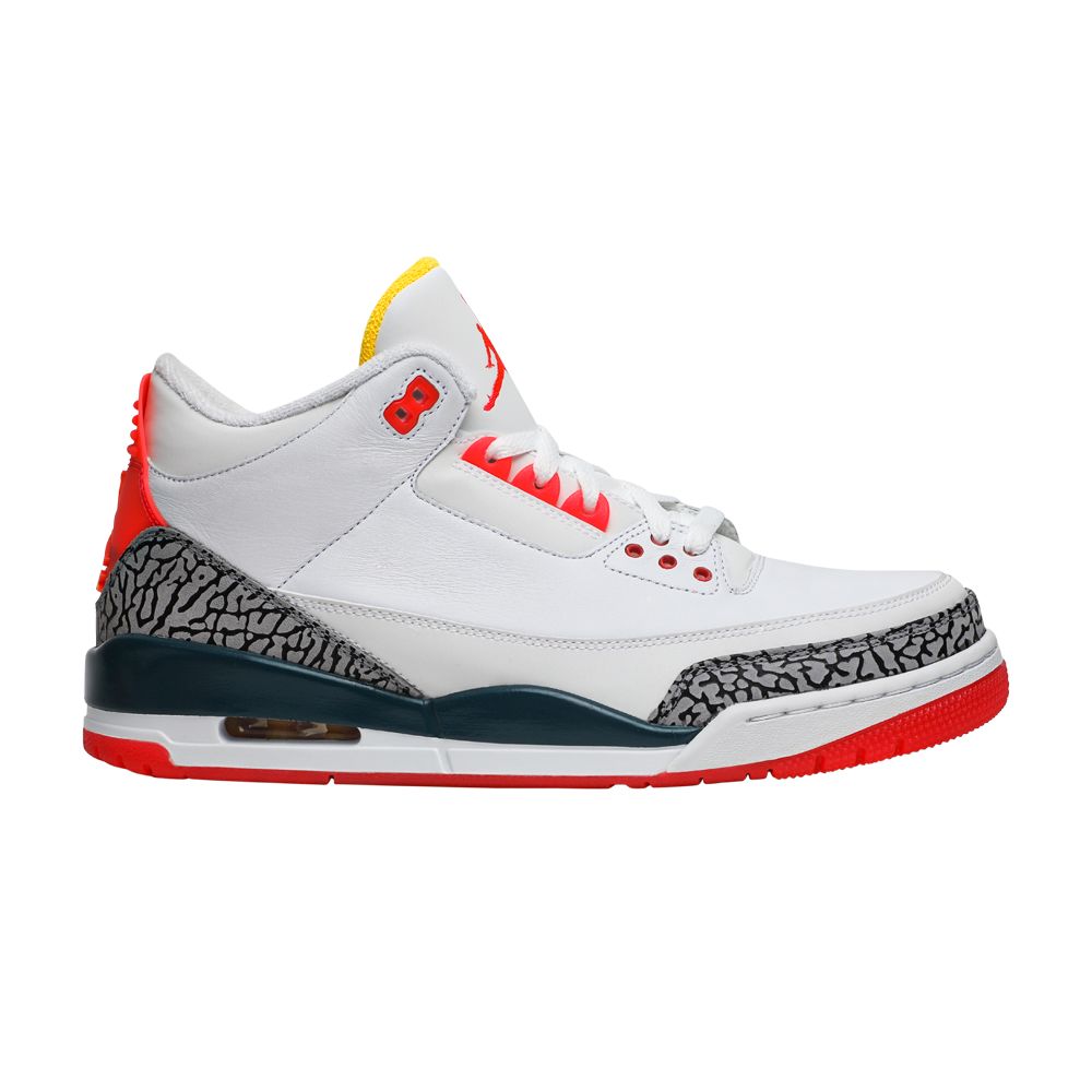 Air Jordan 3 Retro 'Solefly' | White | Men's Size 9.5 - AJ3-470085