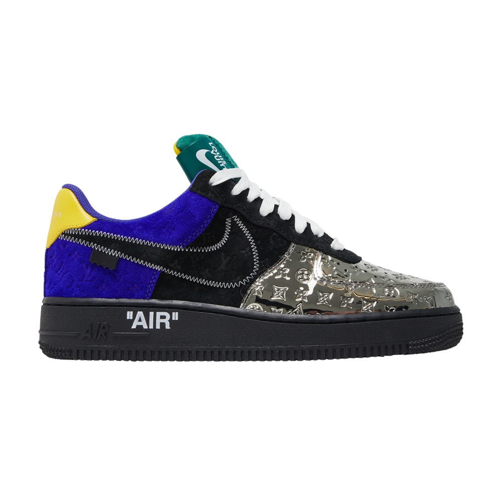 Pre-owned Nike Louis Vuitton X Air Force 1 Low 'multi-color Patchwork'