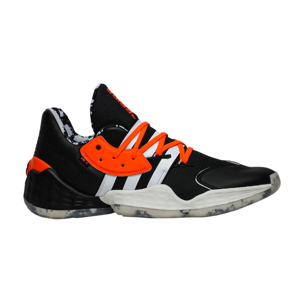 adidas Daniel Patrick x Harden Vol. 4 'Solar Orange' | Black | Men's Size 8