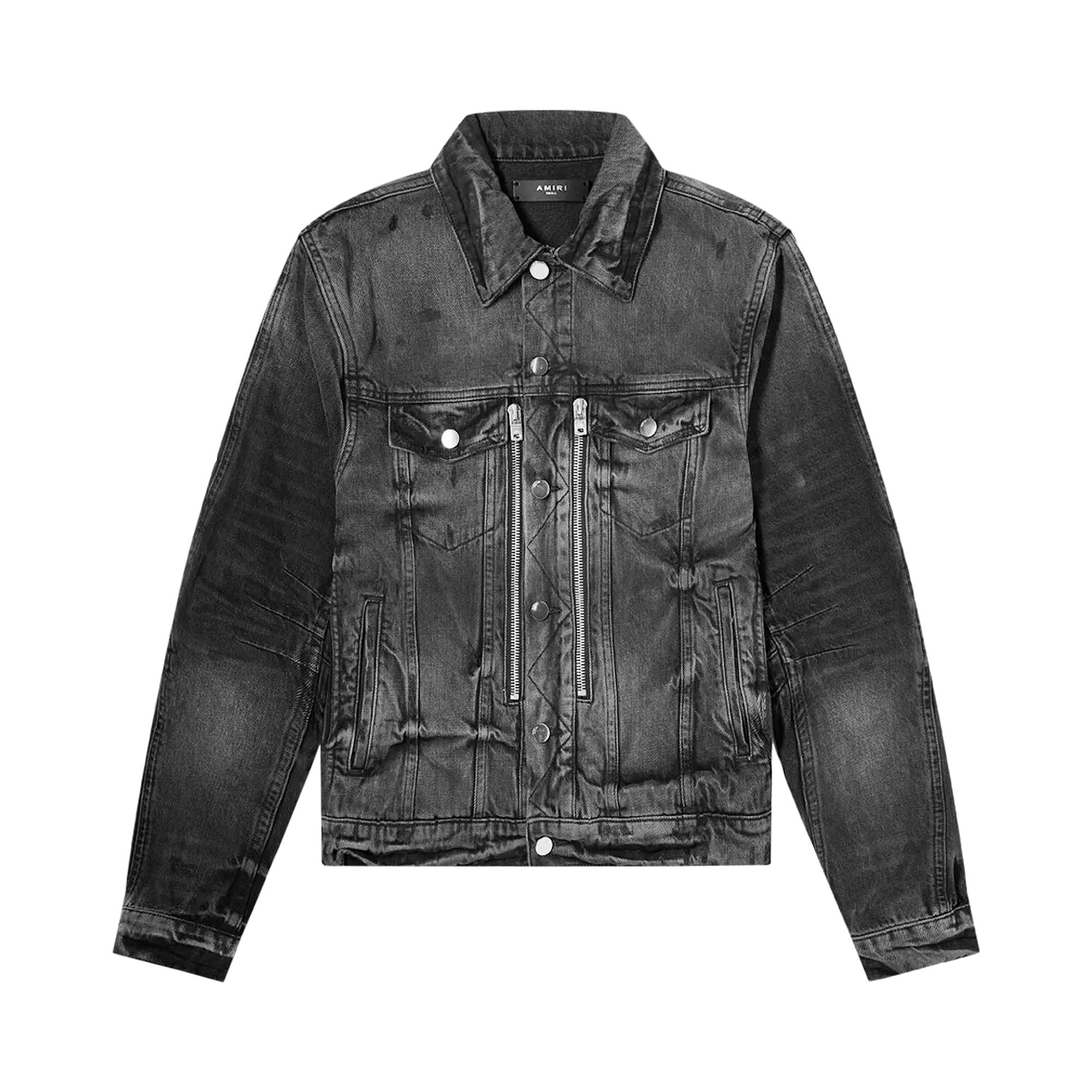Amiri MX2 Trucker Jacket 'Light Crafted Indigo' | Blue | Men's Size XL