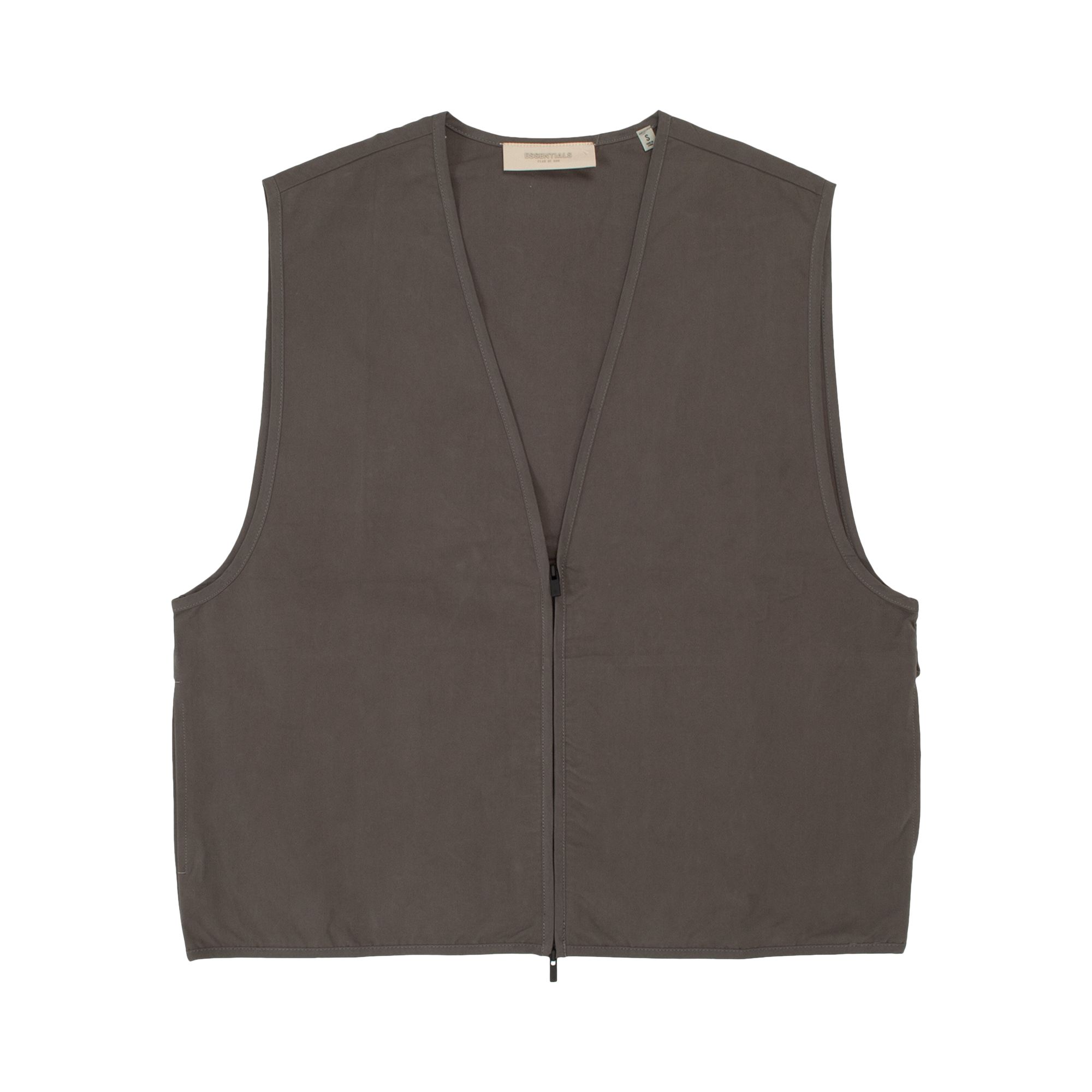 Fear of God Essentials Vest 'Off Black' | Men's Size M