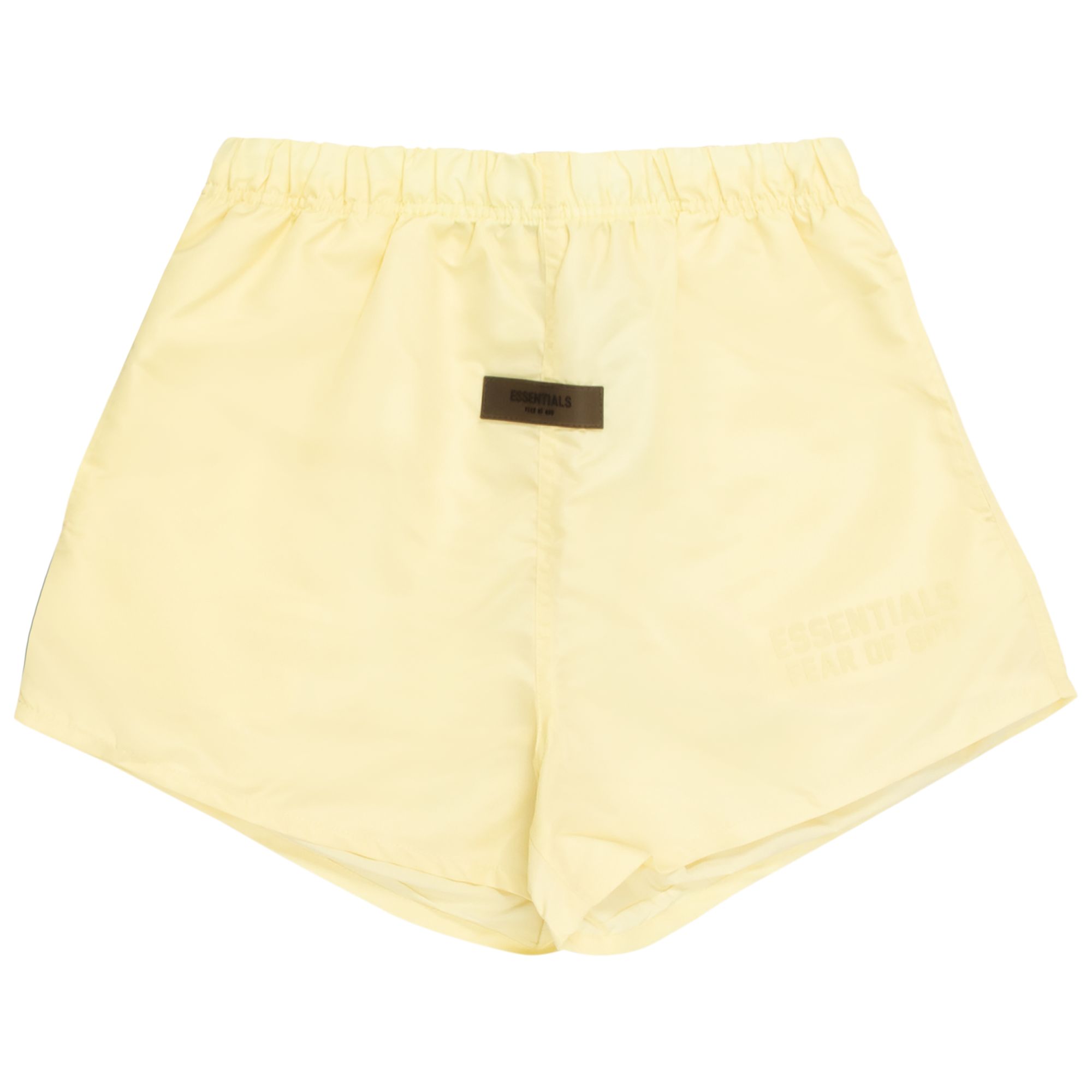 Fear of God Essentials Running Shorts 'Canary' | Yellow | Men's Size M