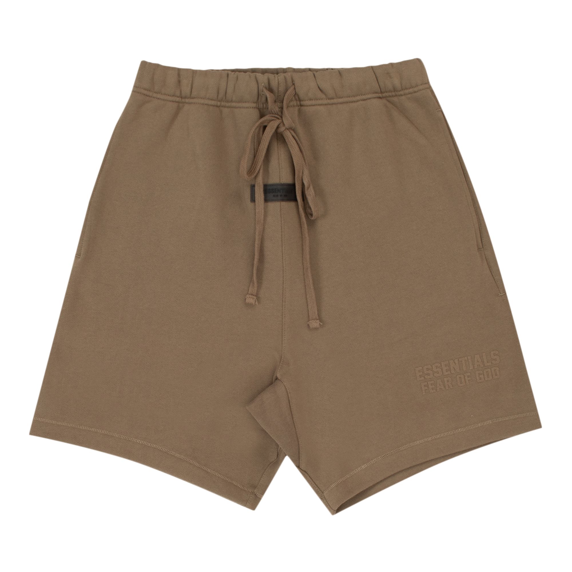 Fear of God Essentials Shorts 'Wood' | Brown | Men's Size 2XL